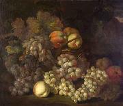 Jakob Bogdani Still Life with Pomegranates and Figs oil on canvas